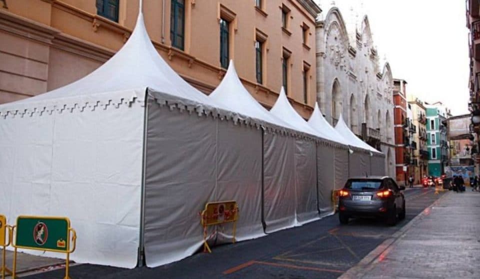 Estas son las normas para entrar en la carpas de las fallas
