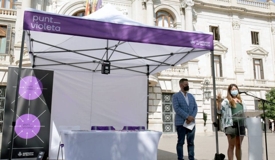 Valencia instalará 6 puntos violeta durante la celebración de las Fallas