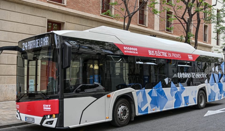 Así son los nuevos buses eléctricos que la EMT prueba en Valencia