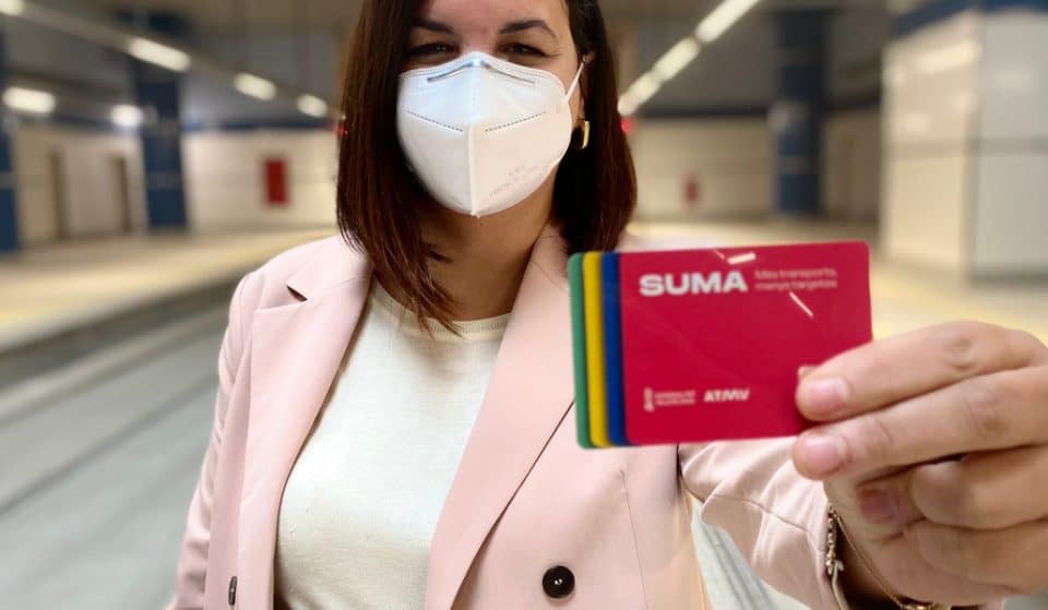 Llega Suma, la tarjeta única para viajar en bus, metro y Cercanías en Valencia