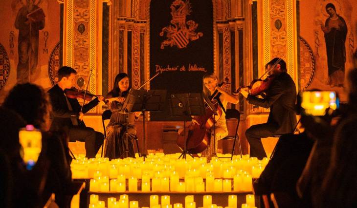 Candlelight en Valencia: conciertos a la luz de las velas para descubrir este 2026