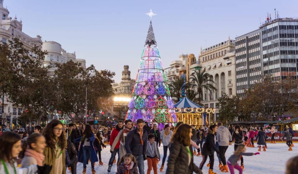 ¿A qué hora se encienden las luces de Navidad en Valencia?