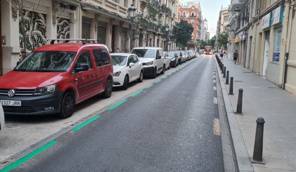 Prohibido aparcar en estas 10 calles de Valencia desde este sábado