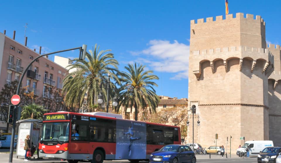 Autobuses 24 horas en Valencia por las Fallas: del 15 al 20 de marzo