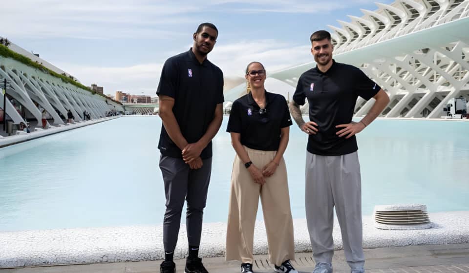 El trofeo de la NBA se expone solo hoy en Valencia