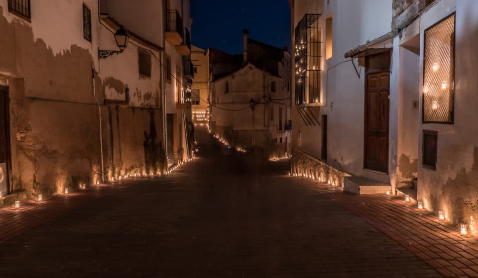 El pueblo valenciano que se iluminará con 15.000 velas el próximo sábado