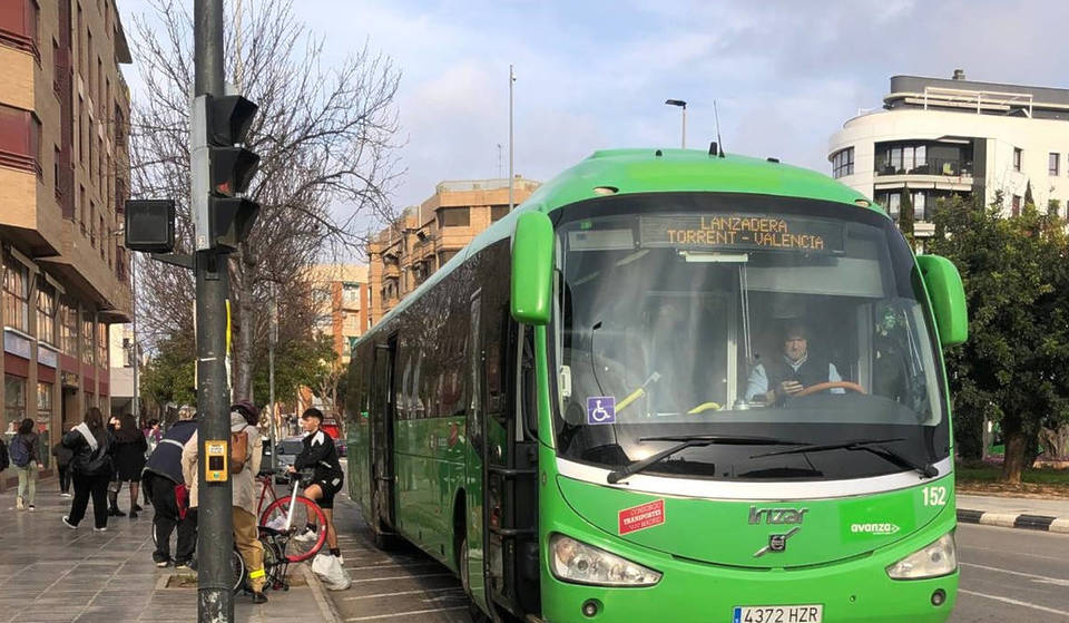 Cambio delle fermate degli autobus a Picassent e La Ribera dal 1° aprile