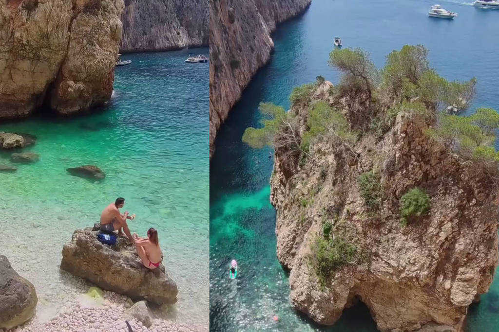 La cala di Xàbia che pochi conoscono e che è accessibile solo in kayak o a nuoto: è la cala di Caló