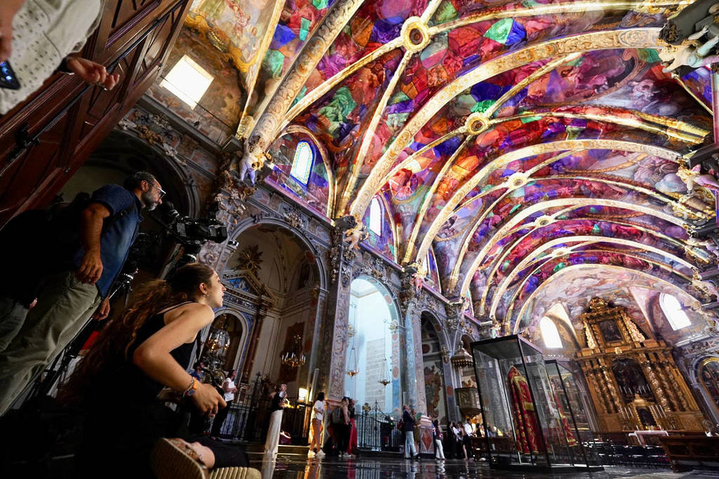 Nueva experiencia inmersiva con &#8216;videomapping&#8217; en la &#8216;Capilla Sixtina valenciana&#8217; a partir de esta fecha