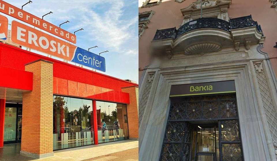From bank to supermarket: this building next to the Mercat Central of Valencia will be an Eroski
