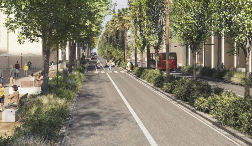 This is how the new Pérez Galdós and Giorgeta avenues will be in Valencia: works start now