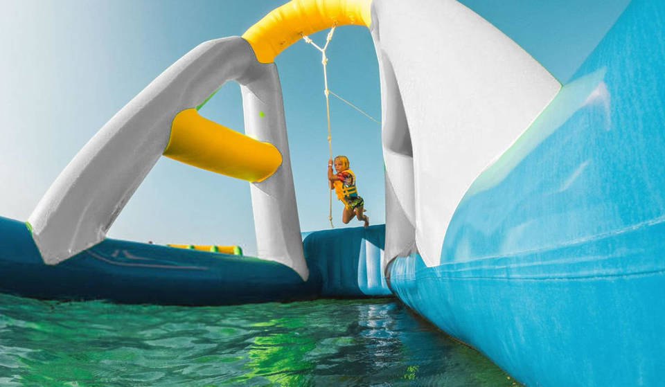 The largest inflatable water park in Spain arrives in Valencia as of this date