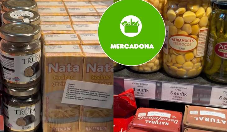 Il mercatino estone che vende solo prodotti Mercadona: salsicce, ceci e persino gelati.