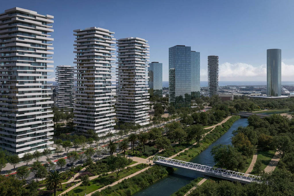 Il nuovo Grau di Valencia: 160.000 m² di aree verdi, 3.204 abitazioni e affitti a prezzi accessibili