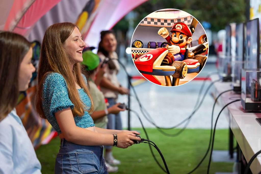 Nintendo’s free tour comes to the Comunitat: play with the Switch 2 and Mario Kart World on the beach