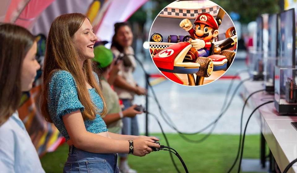 La gira gratuita de Nintendo llega a la Comunitat: juega con la Switch 2 y Mario Kart World en la playa