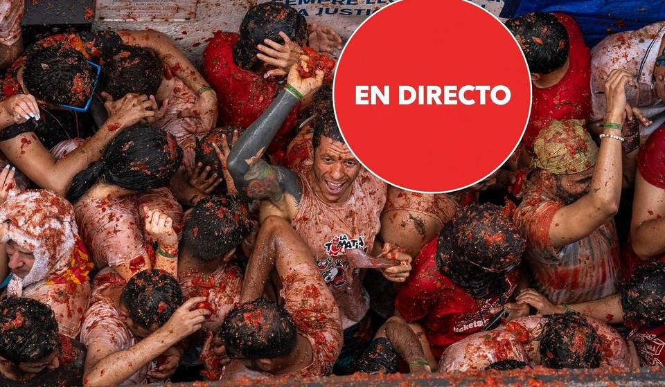 La Tomatina de Buñol 2025 in diretta: la più grande battaglia di pomodori del mondo