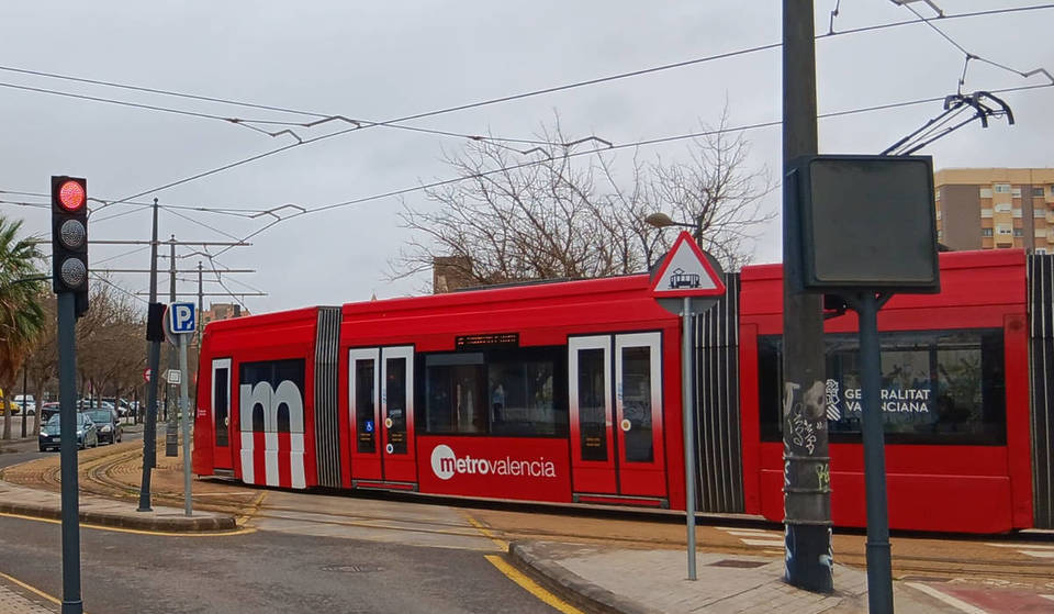 Corte total del tranvía en Valencia solo por un día: el motivo por el que las líneas 4, 6 y 8 no circularán este sábado