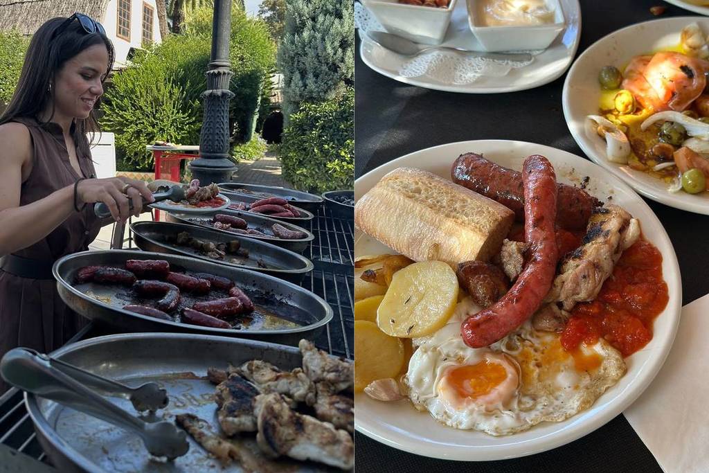 Free buffet of grilled meat for 17 € for lunch: every Friday 25 minutes from Valencia