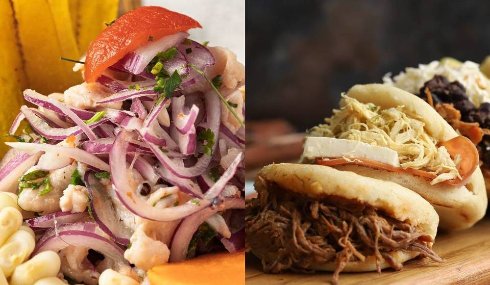 Latin gastronomy festival in Valencia: 4 days of tacos, arepas, empanadas and ceviches with free admission.