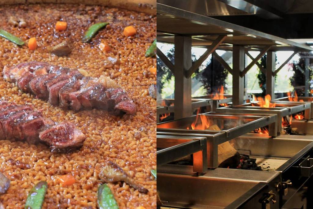 Paelle cotte a legna in uno stadio di basket a Valencia: &#8220;Non ha senso servire sushi&#8221;.