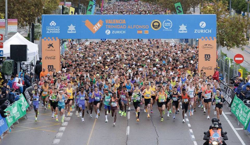 Todo lo que necesitas saber para la Media Maratón de Valencia: a qué hora es la carrera, recorrido, dorsales y cómo llegar a la salida