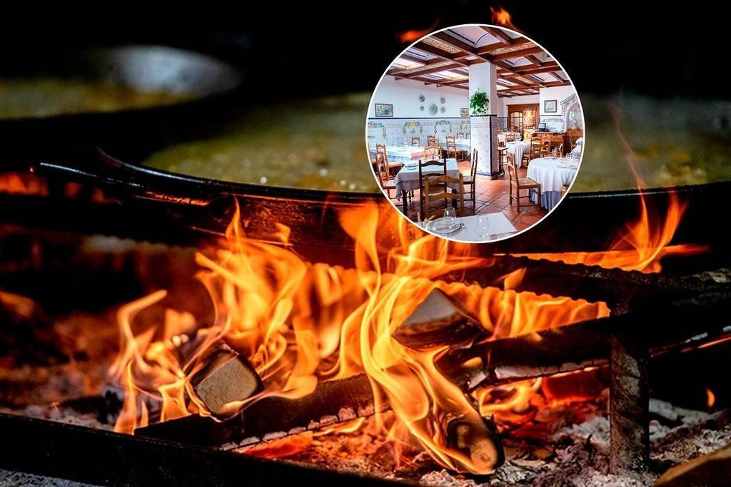 Es una de las paellas más famosas de Valencia: se hace con leña de naranjo y la sirven en un restaurante con 100 años de historia