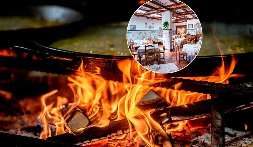 Es una de las paellas más famosas de Valencia: se hace con leña de naranjo y la sirven en un restaurante con 100 años de historia