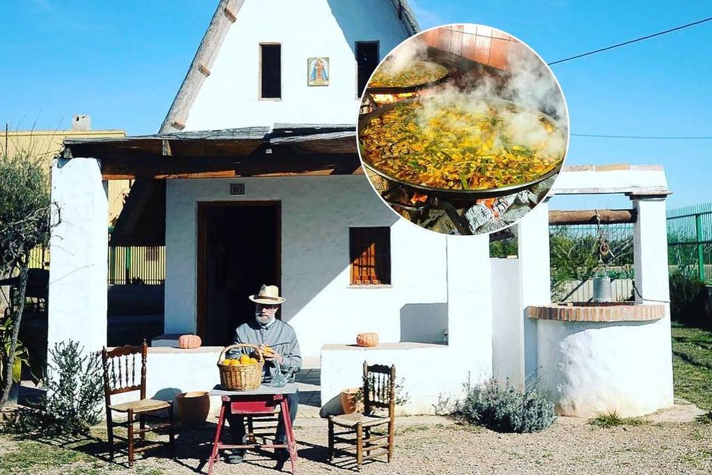 El rincón de Valencia con menú de 30€ y animales: incluye auténtica paella a leña con pato, conejo y caracoles
