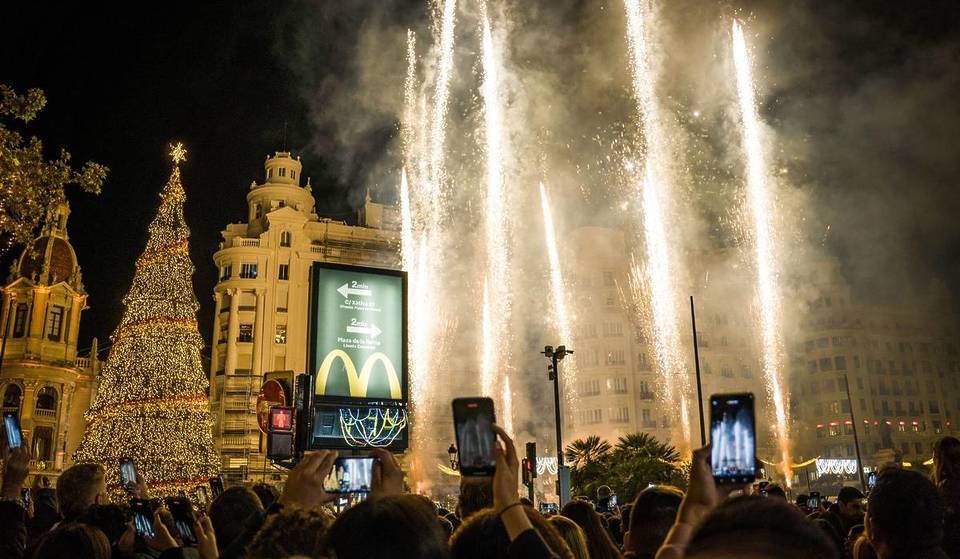 Valencia enciende la Navidad este viernes con pirotecnia y música en directo: dónde y a qué hora será