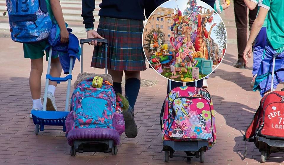 Change in Valencia’s schools for 2026: one more holiday and classes will end one day late