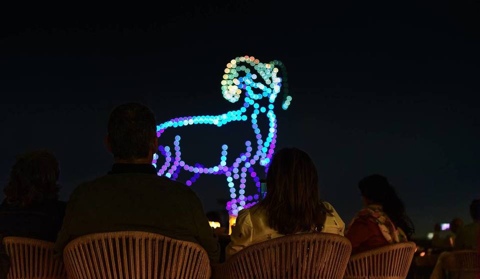 Espectáculo con 1000 drones que volarán sobre el Circuit Ricardo Tormo en Valencia: entradas a la venta para sus dos únicas noches