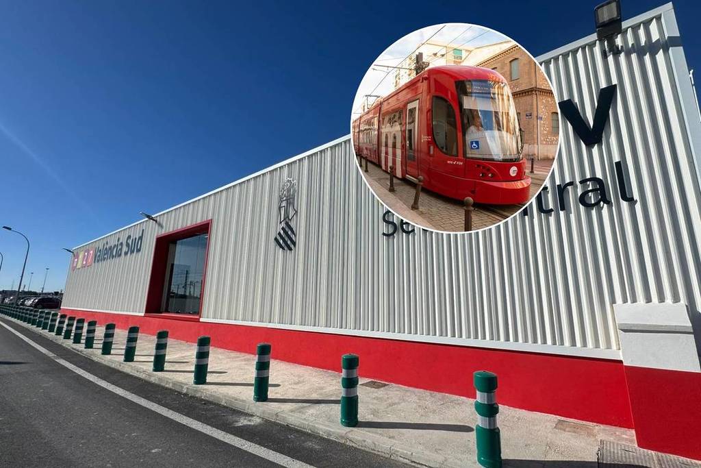La “nuova” stazione della metropolitana di Valencia che apre questo venerdì: è un metro più alta per evitare allagamenti.