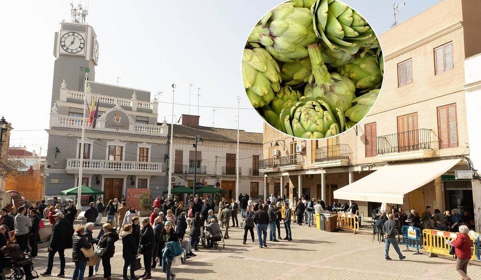 Only this weekend, 20 minutes from Valencia: artichoke torrà, market, and “the strangest paella” with offal and escarole