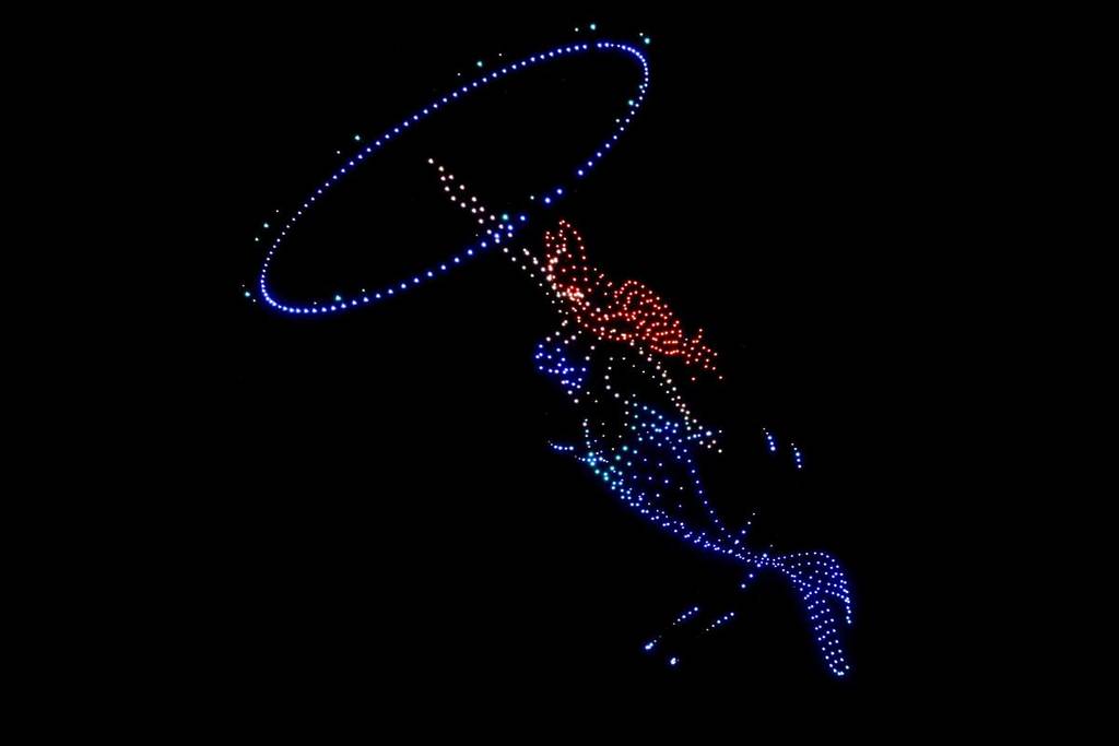 A “unique” free show for Fallas: 350 drones will light up the sky over Valencia for two days.