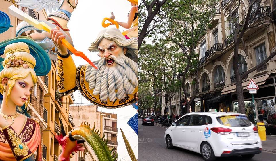 Valencia senza auto da questo lunedì per le Fallas: il centro sarà pedonale ed ecco le zone migliori dove parcheggiare