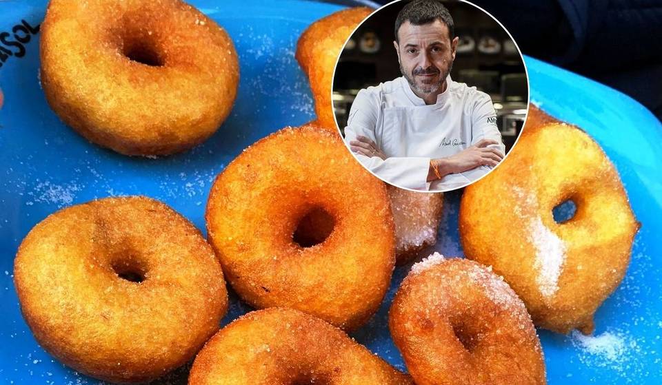 The Valencia fritters shop recommended by Ricard Camarena for this year’s Fallas: “They make them absolutely delicious”