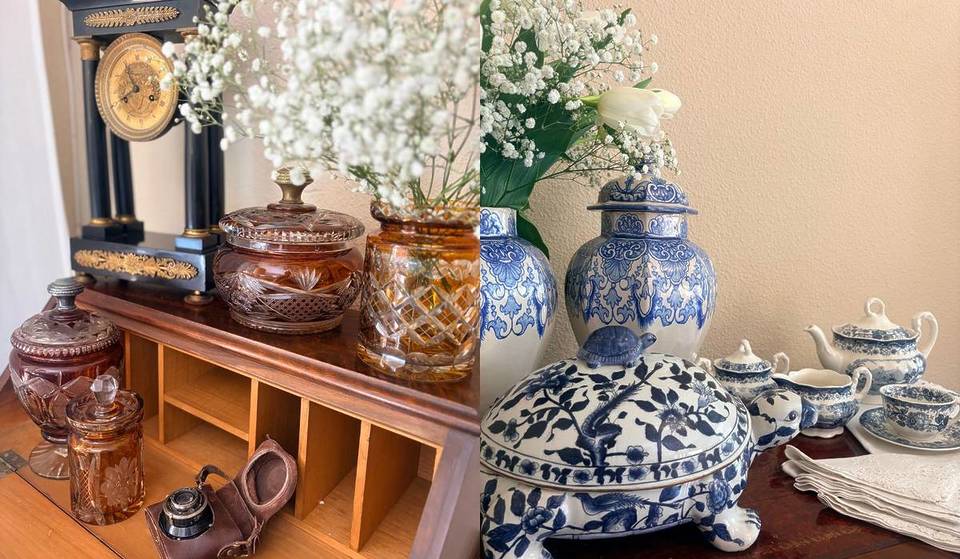 They are clearing out an apartment in Valencia’s Ensanche district and selling everything inside this weekend: from La Cartuja porcelain to original paintings