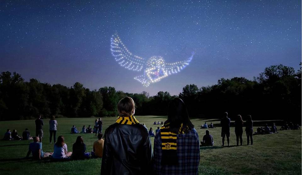 Solo per 2 serate, Harry Potter™ in uno spettacolo con 1200 droni che illuminano il cielo: informazioni e biglietti per lo spettacolo più magico di Valencia