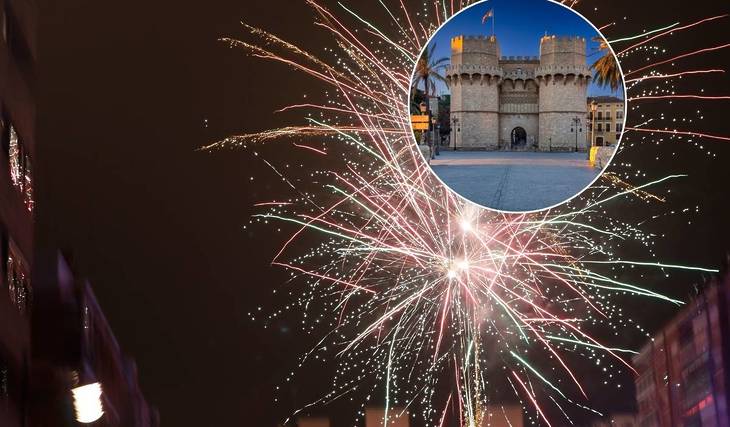 Ritorna la polvere da sparo a Valencia: lo spettacolare spettacolo pirotecnico che illuminerà le Torri di Serranos questa domenica