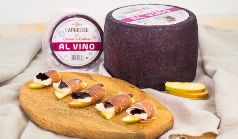 El queso de cabra bañado en vino que se fabrica en la Comunitat Valenciana y acaba de ser elegido el mejor de España