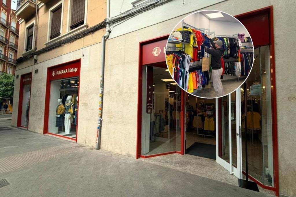 It closed its stores six years ago and is reopening today in Valencia: this is Humana’s secondhand clothing store
