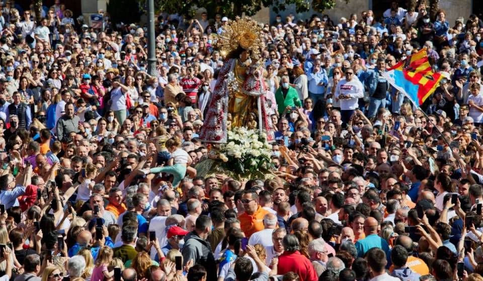 Confirmado por el Ayuntamiento de Valencia: el traslado de la Mare de Déu cambia de recorrido este domingo por obras