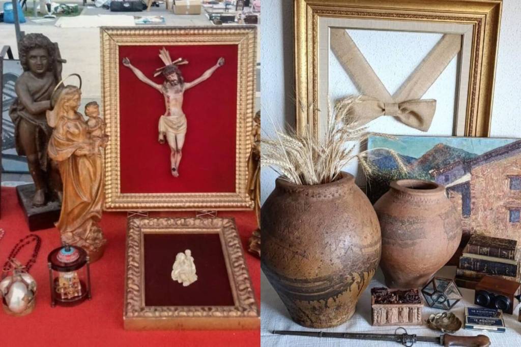 El primer gran desembalaje de antigüedades de Valencia llega este domingo a Rocafort: un mercado único con 25 anticuarios