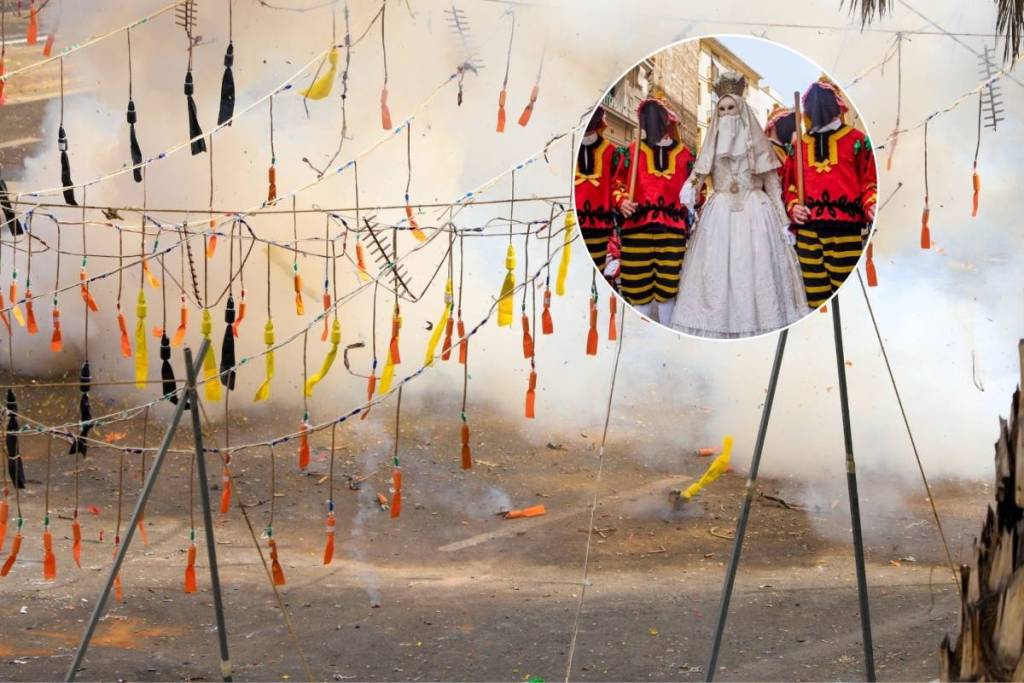 Mascletá en la plaza del Ayuntamiento de Valencia este domingo 7 de junio por los 700 años del Corpus Christi