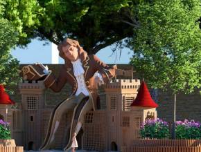 Así será el nuevo parque Gulliver de Valencia: tendrá una figura de 8,3 metros de altura en pleno Jardín del Túria