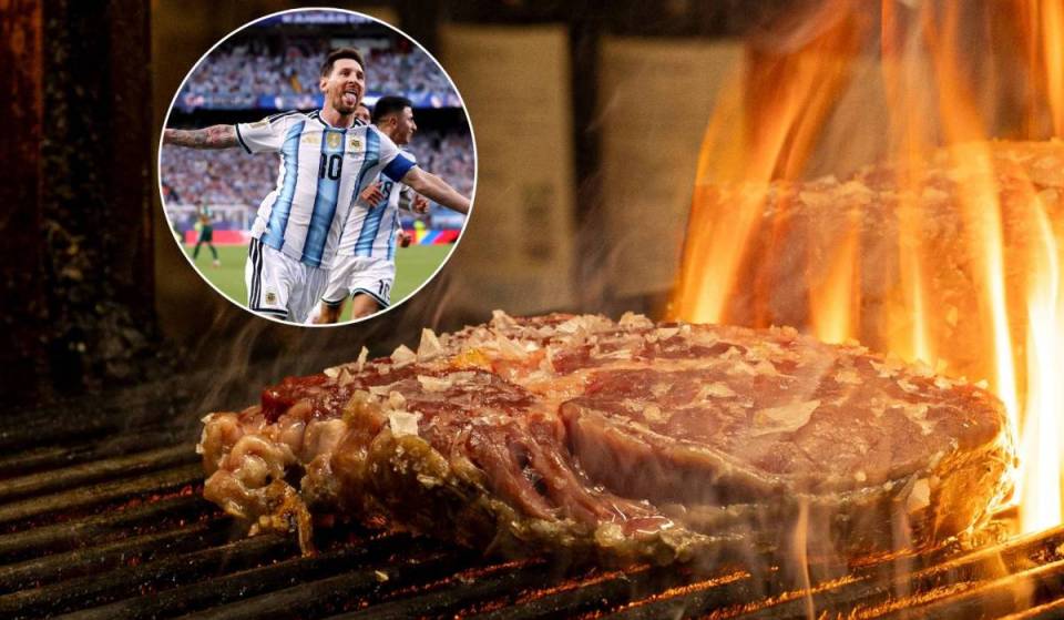 “Esta cena la paga Messi”: un asador de Valencia canjea un cromo de Messi con Argentina por una cena esta semana