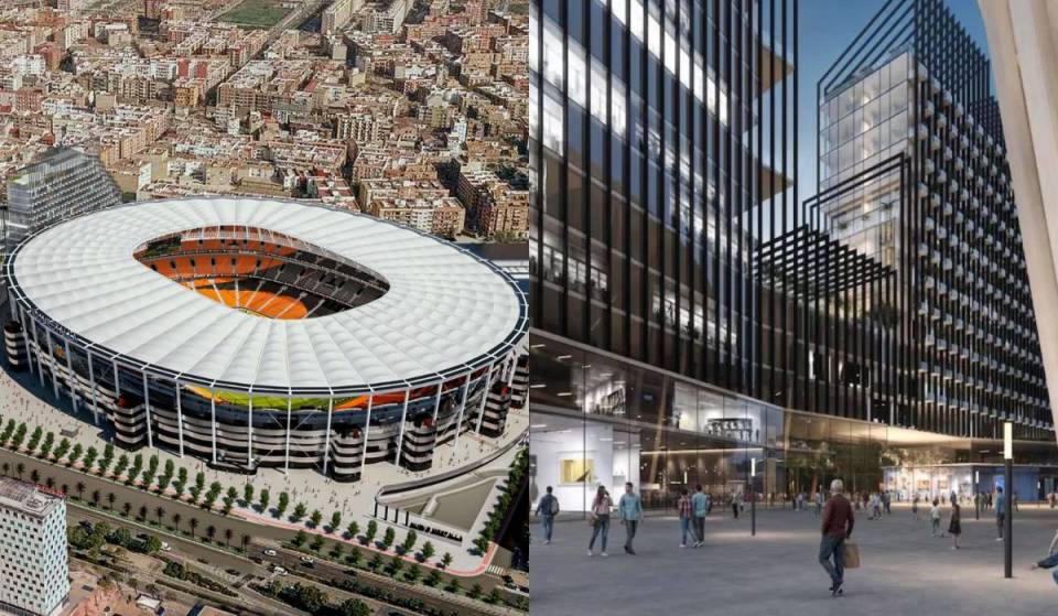 Valencia Approves Permit for Two Towers Next to the New Mestalla: A 245-Room Hotel, Apartments, and a Shopping Center on 40,000 m²