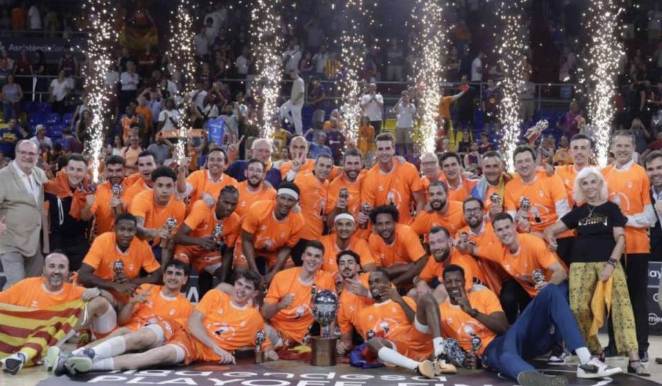 Es hoy: fiesta del Valencia Basket con entrada libre para celebrar la segunda Liga Endesa en el Roig Arena