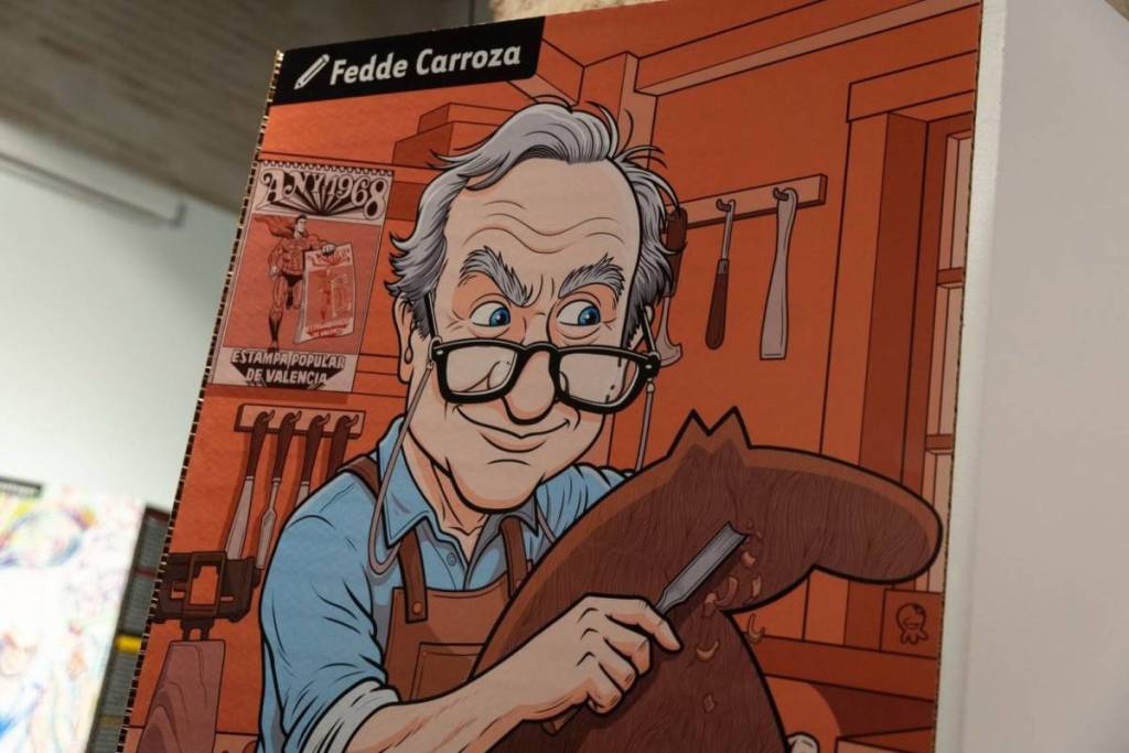 Visita gratis hasta el 13 de septiembre: el CCCC revive la escultura valenciana con ilustradores de Marvel, DC y los Rolling Stones